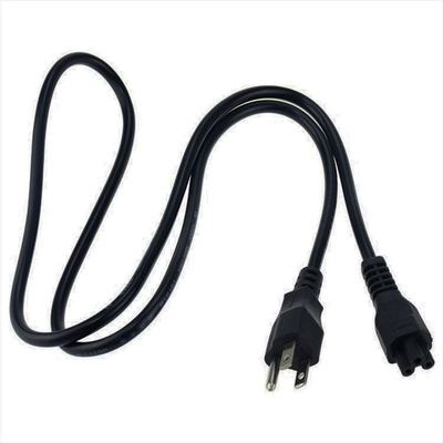 UL CSA AC Adapter Extension Cable 0.5mm 15A 125V พร้อมปลั๊ก US