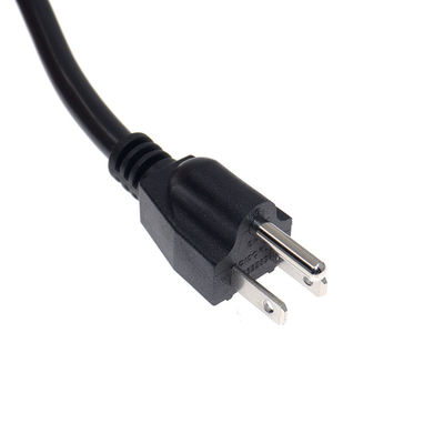 คุณภาพ  OEM UL Power Cord 3pin Pure Copper Core SJT SVT  SJTW SJTO Cable โรงงาน