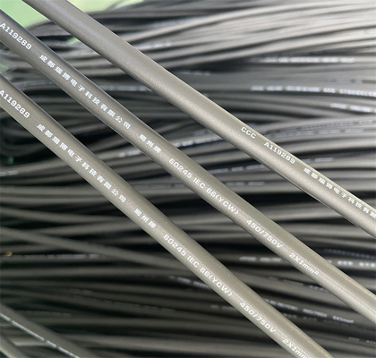 ฉนวนหุ้มฉนวนยาง 200% IEC 66(YCW) 2*1mm Copper Conductor