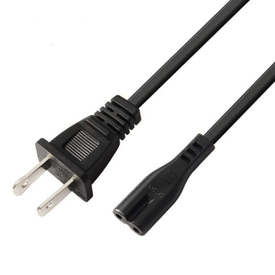 สายไฟ 2 ง่าม UL 0.8m 1.2m 1.5m IEC 60320 C13 Connectors