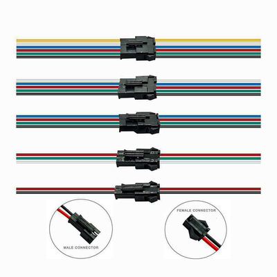 ขั้วต่อ 3pin ลากสายไฟฟ้า UL TS 16949 การรับรองมาตรฐาน ISO 9000